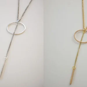 Collares metalicos largos