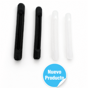 Tope silicona recto ancho
